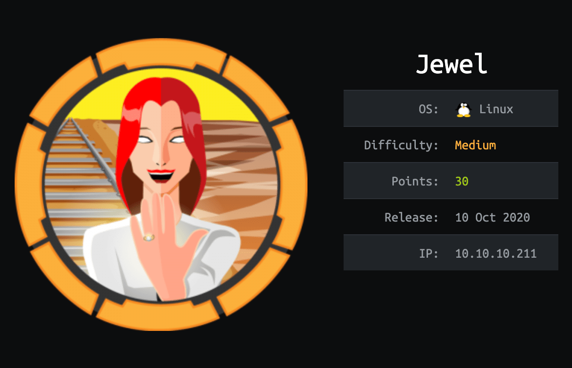 jewel writeup