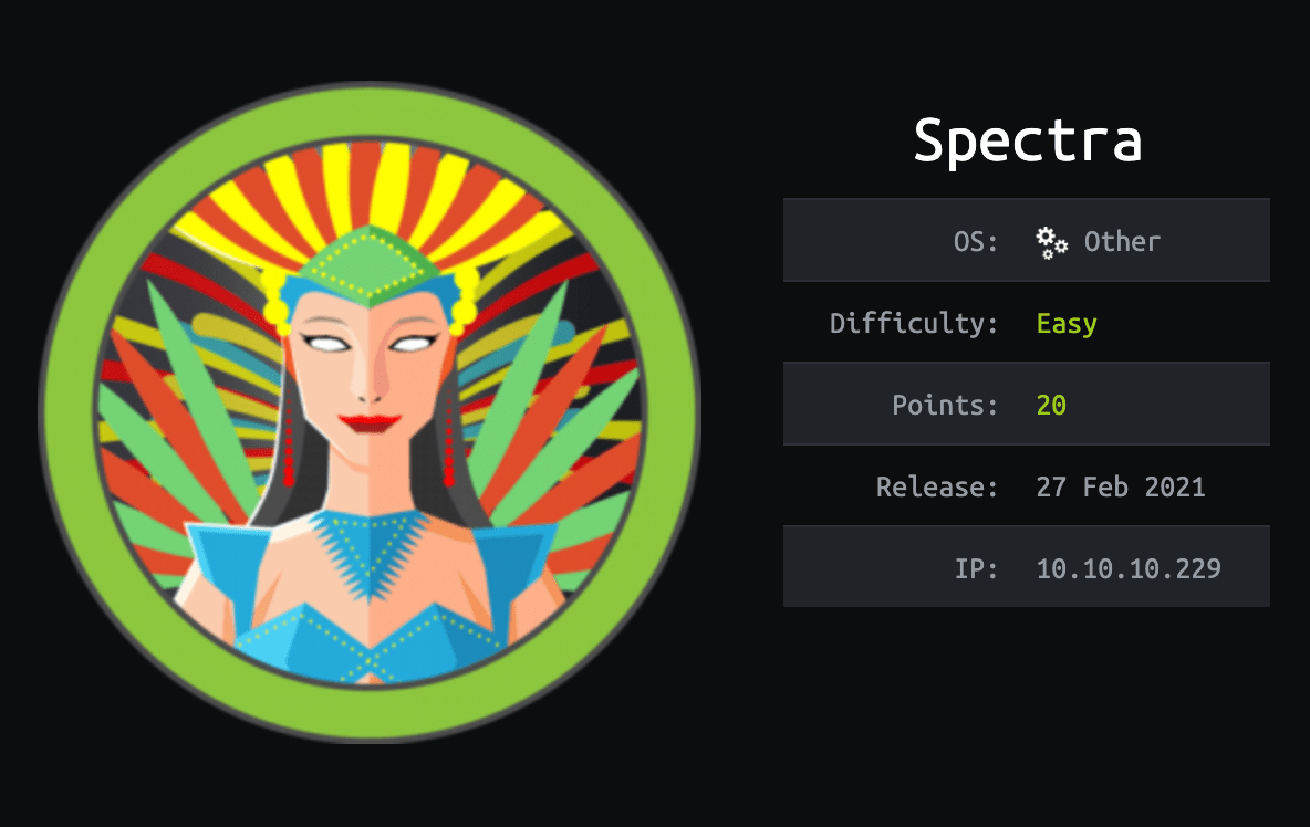 Spectra writeup